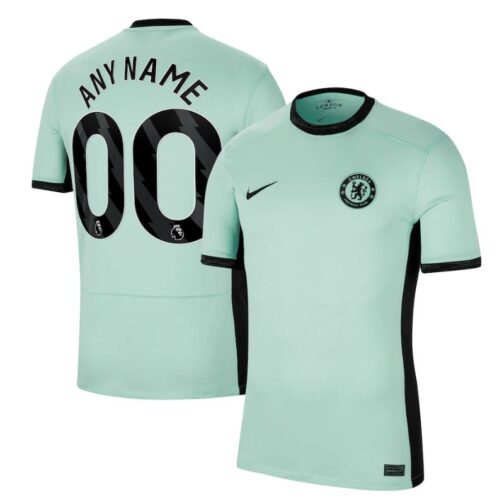 Chelsea Shirt 2023/24 Third Custom Jersey - Mint