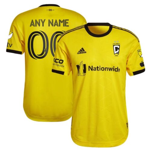 Columbus Crew 2023 Custom Jersey - Gold