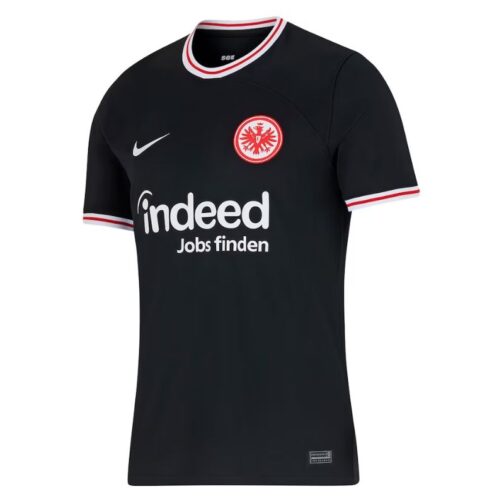 Eintracht Frankfurt Away Shirt 2023-24 Custom Jersey - Black - Image 3