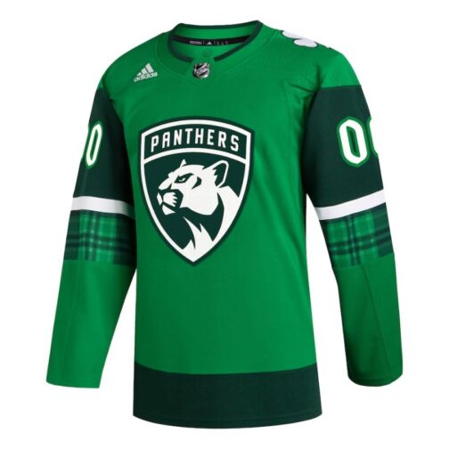 Florida Panthers Kelly Green Custom Jersey - Image 3