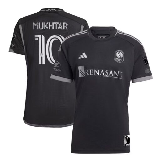 Nashville SC Hany Mukhtar 2023 Player Jersey - Black