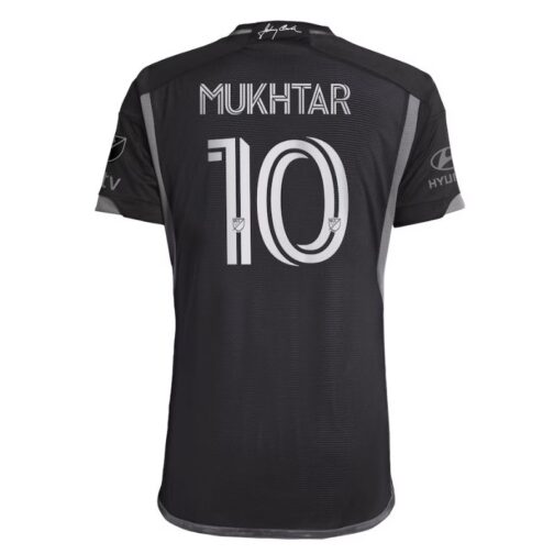 Nashville SC Hany Mukhtar 2023 Player Jersey - Black - Image 2