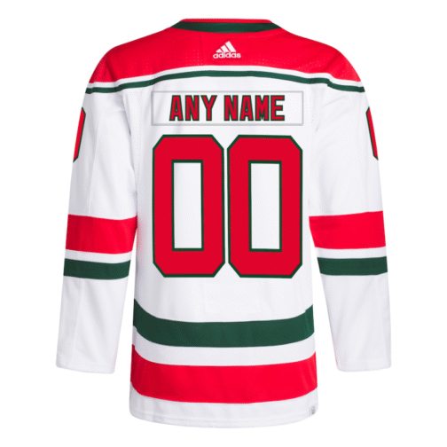 New Jersey Devils Heritage Primegreen Custom Jersey White - Image 2