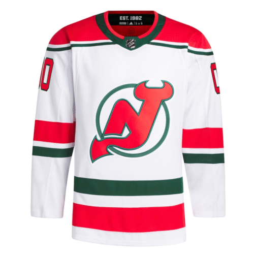 New Jersey Devils Heritage Primegreen Custom Jersey White - Image 3
