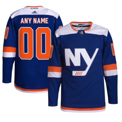 New York Islanders Alternate Primegreen Custom Jersey Royal