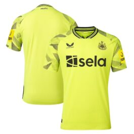 Newcastle United Home Goalkeeper Shirt 2023-24 Custom Jersey – Yellow