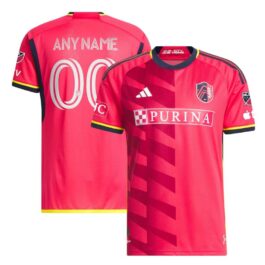 St. Louis City SC 2023 Customized Jersey – Red