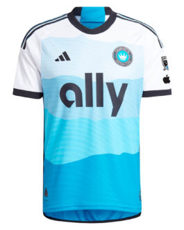 Enzo Copetti Charlotte FC adidas 2024 The Carolina Kit: Explore Authentic Player Jersey – Blue
