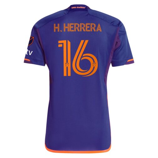 Héctor Herrera Houston Dynamo FC adidas 2024 Still Holdin' Authentic Player Jersey – Purple - Image 3