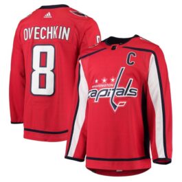 Alexander Ovechkin Washington Capitals Home Captain Patch 2023/24 Player Jersey – Red