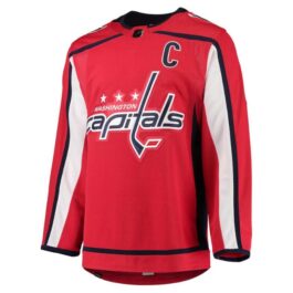 Alexander Ovechkin Washington Capitals Home Captain Patch 2023/24 Player Jersey – Red