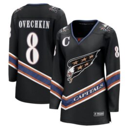 Alexander Ovechkin Washington Capitals Team Women Player Jersey – Black