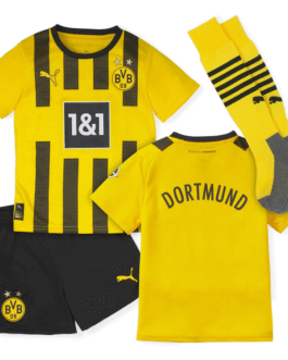 Borussia Dortmund Home Kids kit 2022-23 Custom Jersey