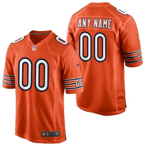 Chicago Bears Team 2022 Custom jersey Unisex - Orange - Jersey Teams World