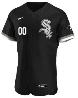 Chicago White Sox Team 2022 Home Custom Jersey Unisex Pro Official – Black