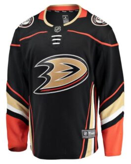 Anaheim Ducks ed Breakaway Home Jersey – Black