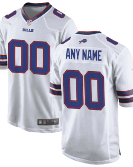 Buffalo Bills Team Custom jersey 2023 Unisex Pro Official – White