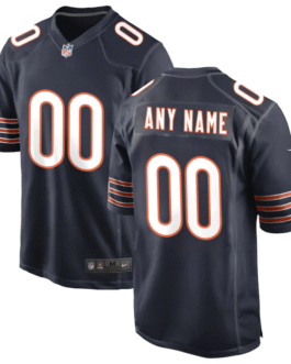 Chicago Bears Team 2022 Custom jersey Unisex Pro Official – Navy