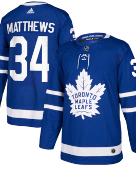 Auston Matthews Toronto Maple Leafs 2022 Player Jersey Pro Official- Blue