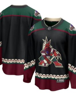 Arizona Coyotes ed 2021/22 Home Breakaway Jersey – Black