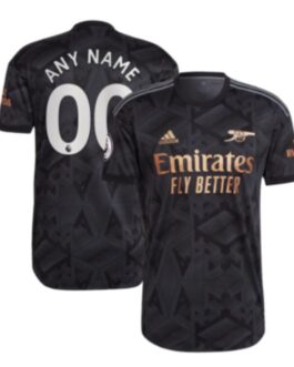 Arsenal Away Unisex Shirt 2022-23 Custom Jersey – Black