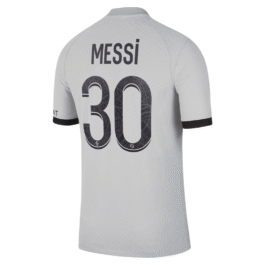 Lionel Messi Paris Saint-Germain 2022/23 Away Vapor Match Authentic Player Jersey – Black