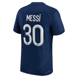 Lionel Messi Paris Saint-Germain 2022/23 Home Authentic Player Jersey – Blue