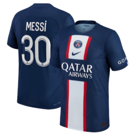 Lionel Messi Paris Saint-Germain 2022/23 Home Authentic Player Jersey – Blue
