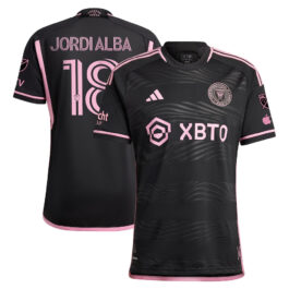 Jordi Alba Ramos Inter Miami CF adidas 2023 La Noche Authentic Player Jersey – Black