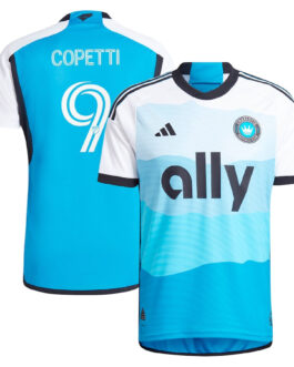 Enzo Copetti Charlotte FC adidas 2024 The Carolina Kit: Explore Authentic Player Jersey – Blue