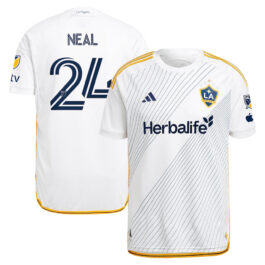 Jalen Neal LA Galaxy adidas 2024 Angeleno Kit Authentic Player Jersey – White