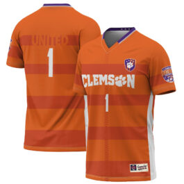 #1 Clemson Tigers GameDay Greats Unisex 2023 NCAA Men’s Soccer National Champions Four-Star Lightweight Fashion Jersey – Orange