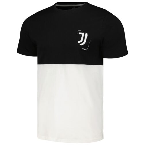 Juventus Block West T-Shirt - Black/White - Image 2